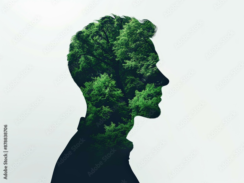 Nature's Reflection: A Mindful Convergence of Man and Environment Nature's Reflection: A Mindful Convergence of Man and Environment