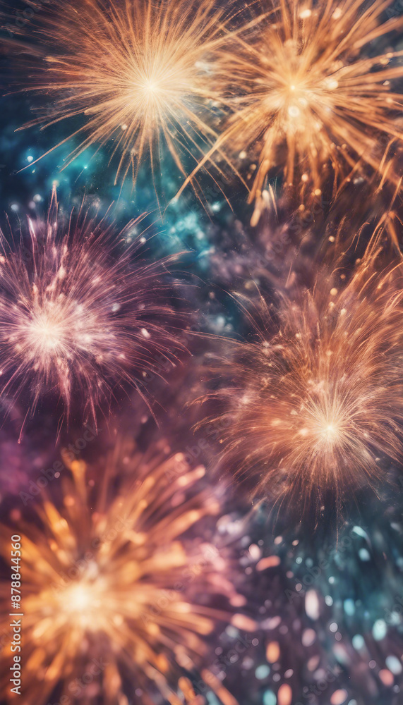 Fireworks abstract painting pattern Fireworks abstract painting pattern