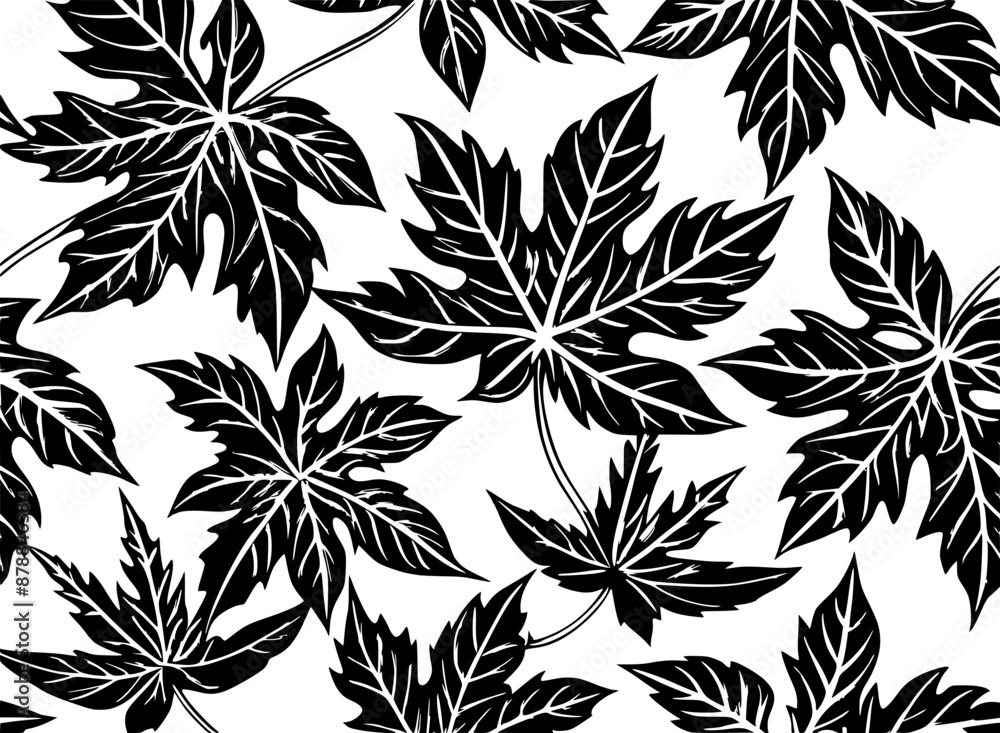 papaya leaf seamless pattern design for 40oz laser tumbler, mockap, warp tumbler v2 papaya leaf seamless pattern design for 40oz laser tumbler, mockap, warp tumbler v2