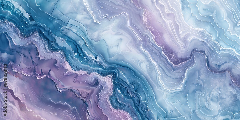 Abstract background of blue and purple marble texture. Liquid marble pattern Abstract background of blue and purple marble texture. Liquid marble pattern