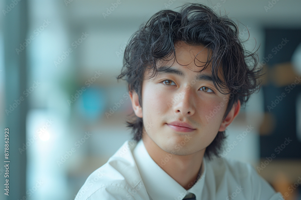 若いビジネスマンのポートレート 若いビジネスマンのポートレート