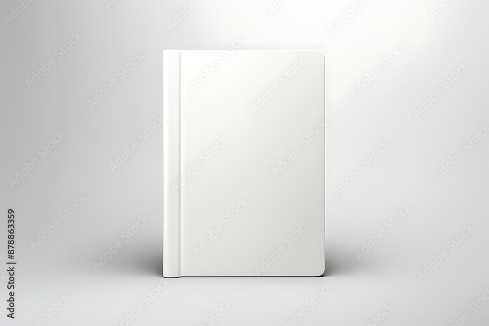 Blank notebook isolated on white background Blank notebook isolated on white background