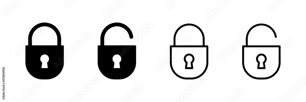 Lock icon vector isolated on white background. Encryption icon. Security symbol. Secure. Private Lock icon vector isolated on white background. Encryption icon. Security symbol. Secure. Private
