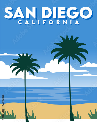 san diego california united states with beautiful views