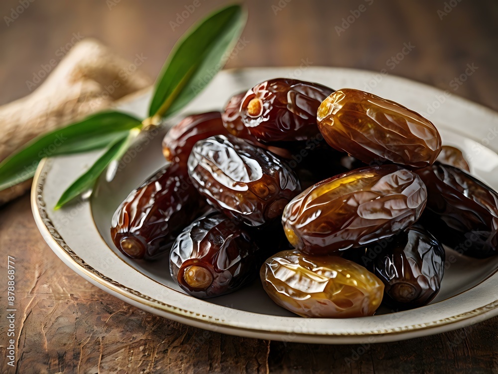dates close up. date palm background. Date palm on a traditional craftsman market.Horizontal image. dates close up. date palm background. Date palm on a traditional craftsman market.Horizontal image.