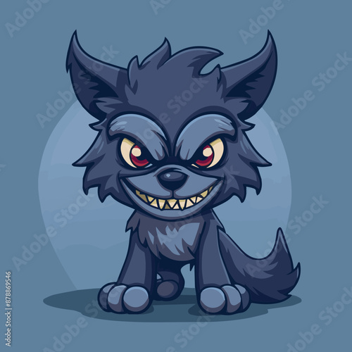 Cute Cartoon Halloween Were...