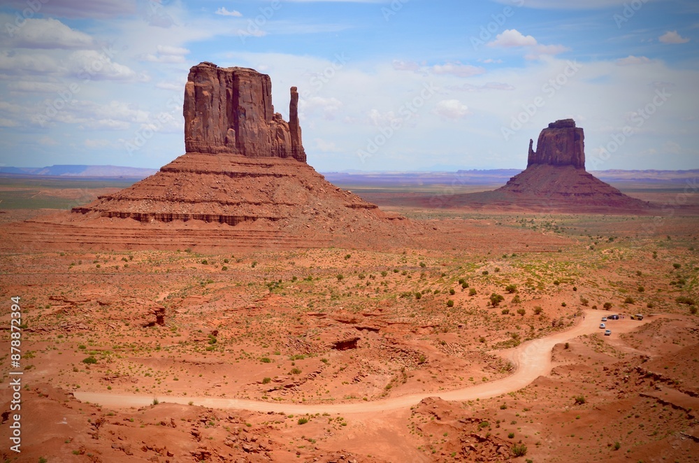 Monument Valley Tribal Park in Arizona USA Monument Valley Tribal Park in Arizona USA