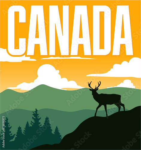 beautiful natural scenery in Canada