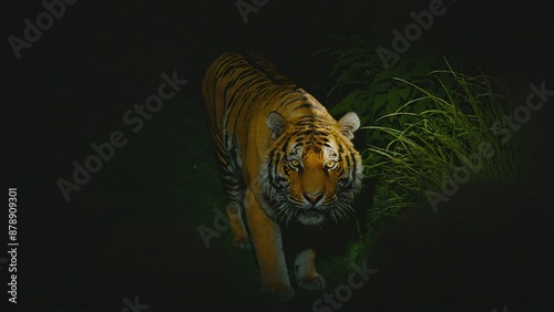 Generative AI, Silent Prowl in the Shadows: A Tiger's Midnight Journey through the Jungle