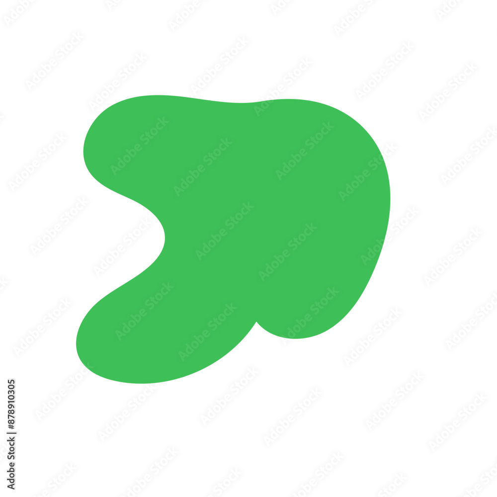 Colourful abstract shape blob vector Colourful abstract shape blob vector