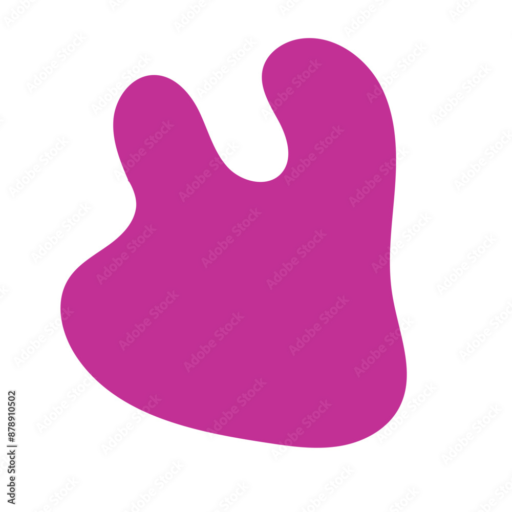 Colourful abstract shape blob vector Colourful abstract shape blob vector