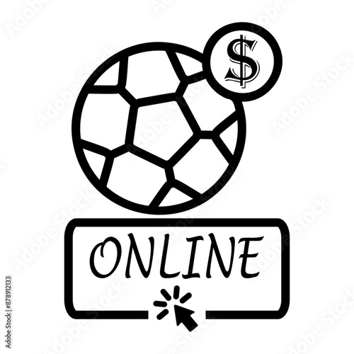 soccer Line Icon