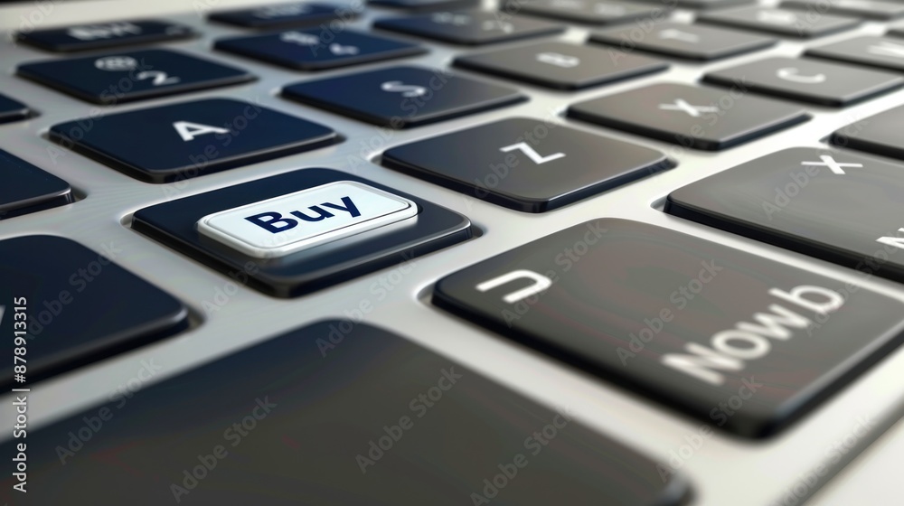 Buy Button on Keyboard. Buy Button on Keyboard.