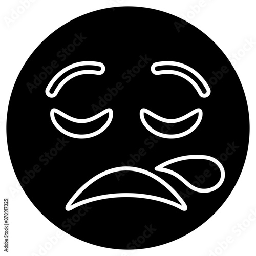 Wallpaper Mural sleep emoji Torontodigital.ca