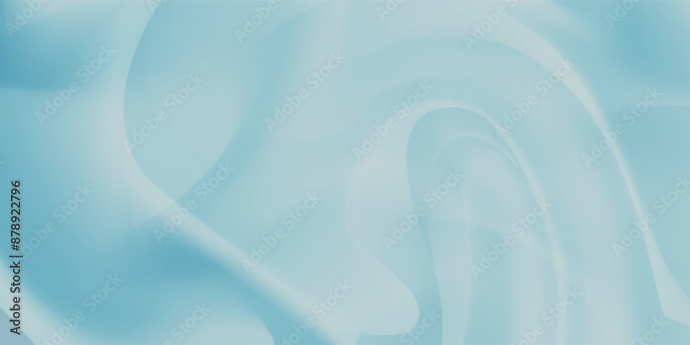 Naklejka premium abstract blue line wave background.vector