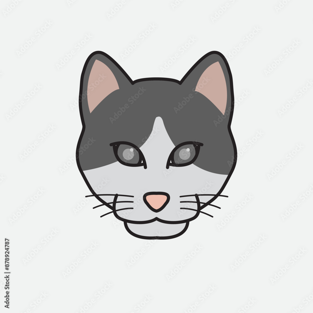 Vector illustration Cat. Vector design Cat animal. Cat Vector Cartoon design illustration and icon for website, digital and print Vector illustration Cat. Vector design Cat animal. Cat Vector Cartoon design illustration and icon for website, digital and print