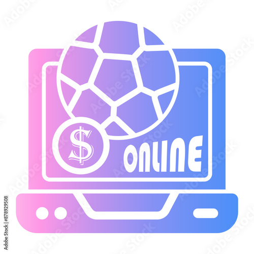soccer Gradient icon
