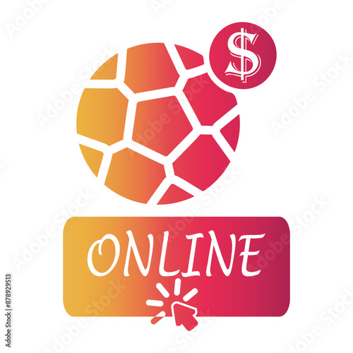 soccer Gradient icon
