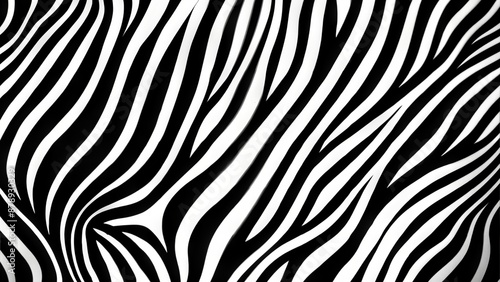 Wallpaper Mural Zebra skin stripes pattern background. Torontodigital.ca
