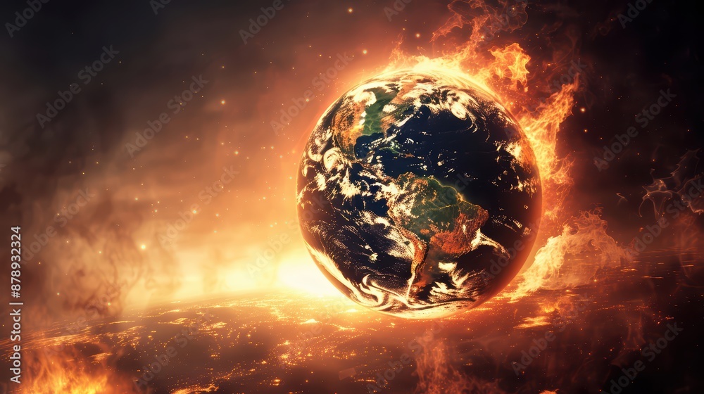 Melting Earth: A Climate Crisis. Global Warming in Action. Global Awareness. Melting Earth: A Climate Crisis. Global Warming in Action. Global Awareness.