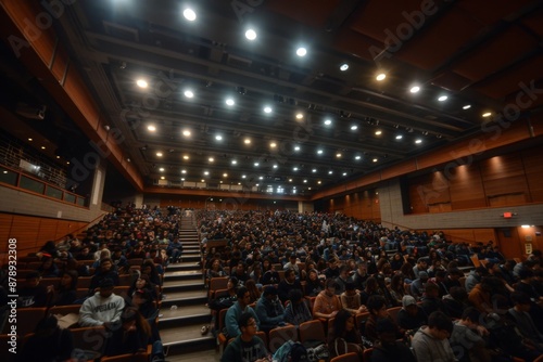 Large Audience in an Auditorium