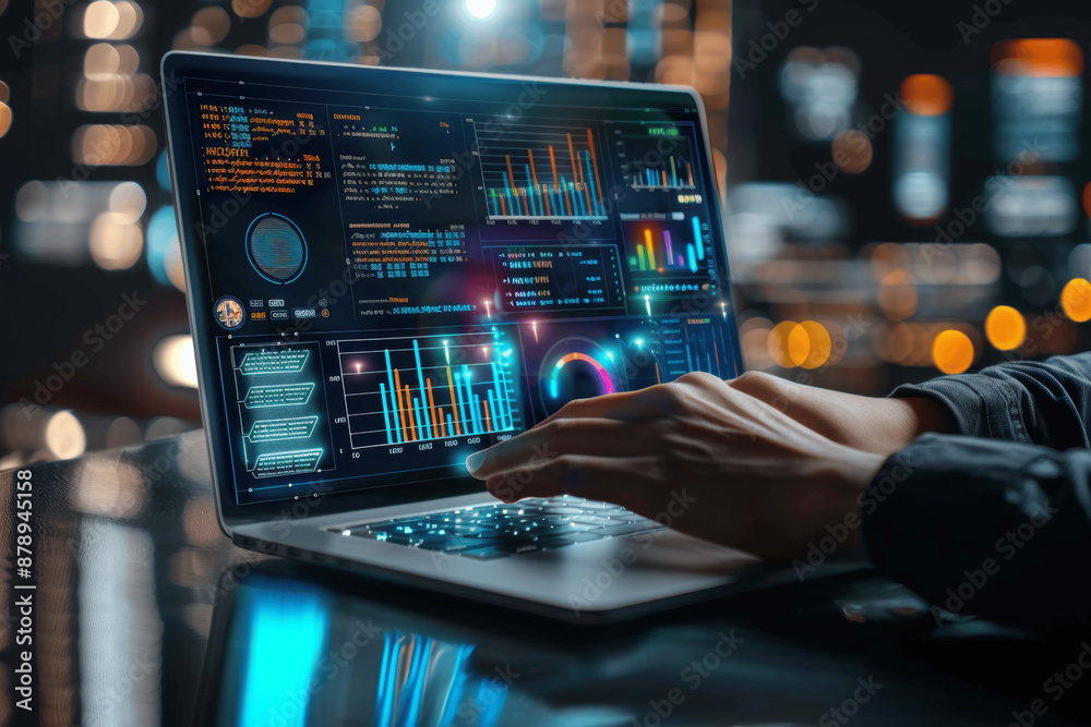 AI Data Analysis and Business Analytics with Virtual Dashboard for Social Media Marketing AI Data Analysis and Business Analytics with Virtual Dashboard for Social Media Marketing