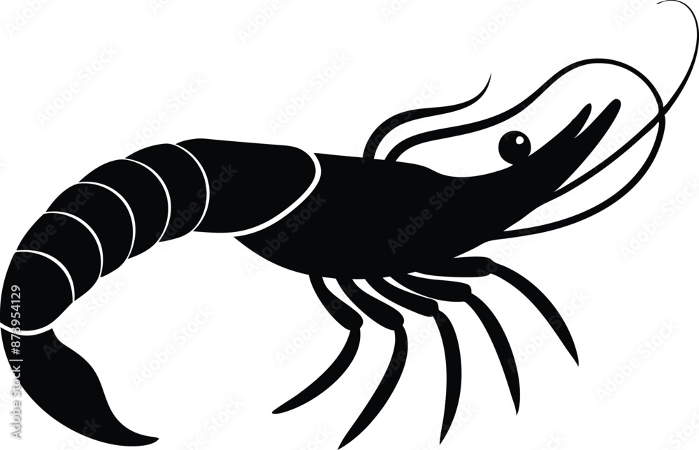 shrimp vector silhouette, shrimp icon vector, Sea lobster
shrimp vector silhouette, shrimp icon vector, Sea lobster