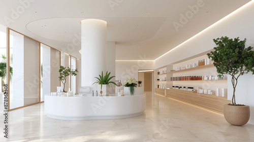 Natural ornament spa facility accommodation for comfort in lifestyle hotel