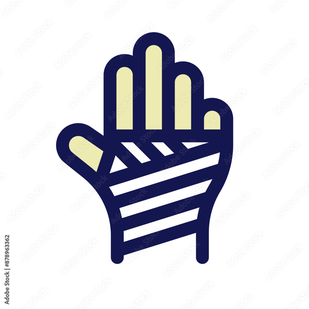 Obraz premium Arm Cast Icon