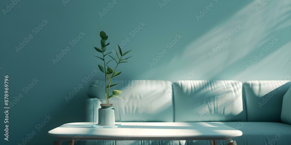 Animated cozy lofi living room virtual background for stream overlays