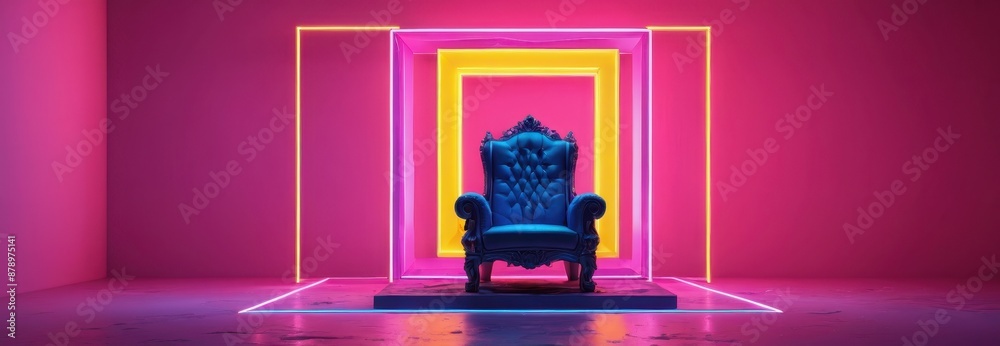 Neon Throne. Neon Throne.