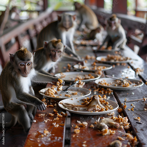 Monkeys are quite adaptable eaters! They typically enjoy a varied diet that can include fruits, nuts, seeds, leaves, and even insects. Some species are more opportunistic and will scavenge for food, w