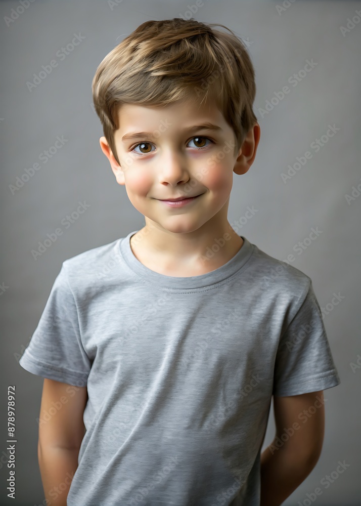 Portrait of a smiling boy. Portrait of a smiling boy.