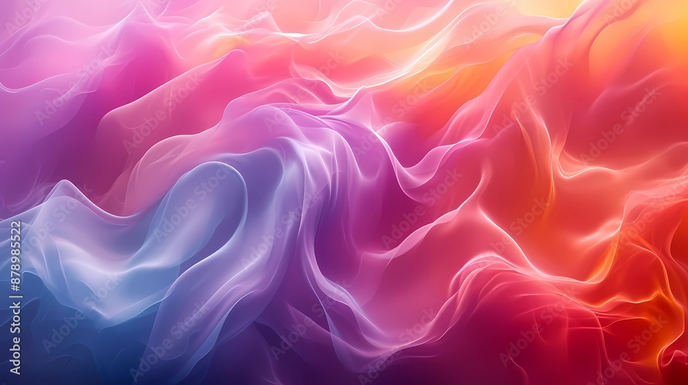Obraz premium Abstract Swirling Gradient Background.
