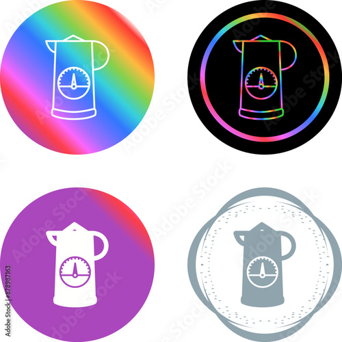 Water Boiler Vector Icon