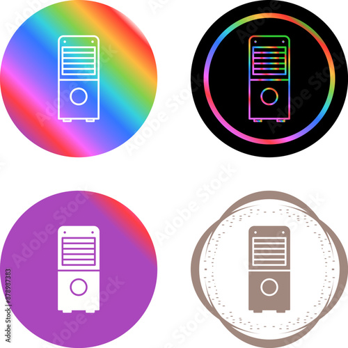 Air Dehumidifier Vector Icon