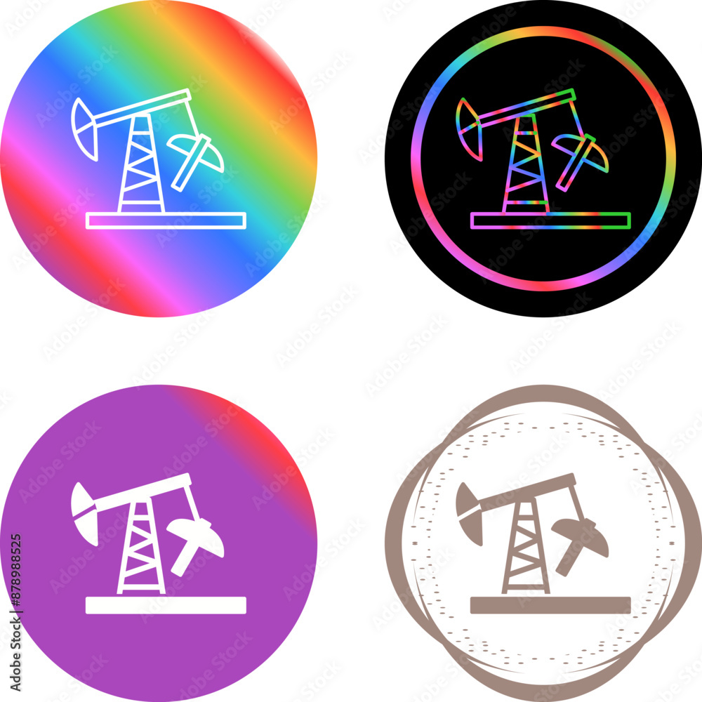 Derrick Vector Icon Derrick Vector Icon