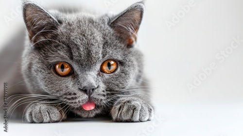 cat background for animnal food advertising photo