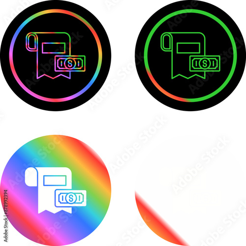 Bills Vector Icon