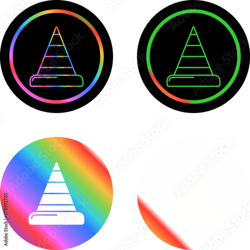 Cone Vector Icon