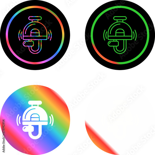 Cycle Bell Vector Icon