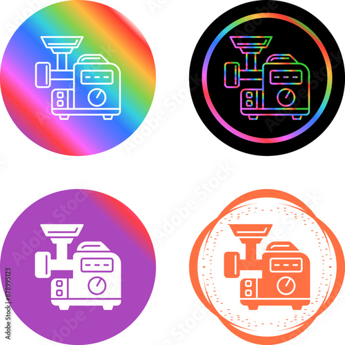 Meat Grinder Vector Icon