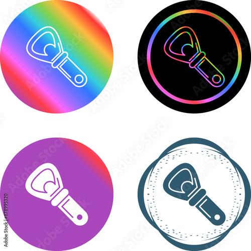 Bottle Opener Vector Icon