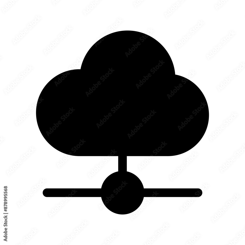 Cloud Icon Vector Symbol Design Illustration Cloud Icon Vector Symbol Design Illustration