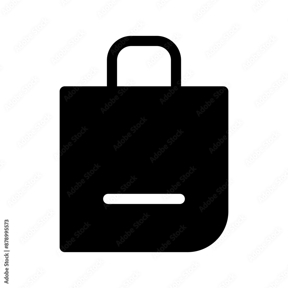Shopping Bag Icon Vector Symbol Design Illustration Shopping Bag Icon Vector Symbol Design Illustration