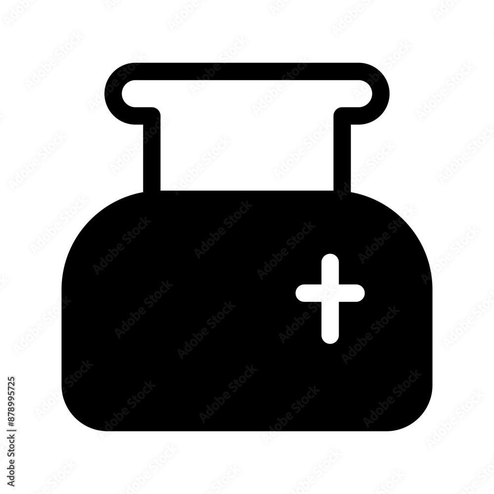 Fototapeta premium Toaster Icon Vector Symbol Design Illustration