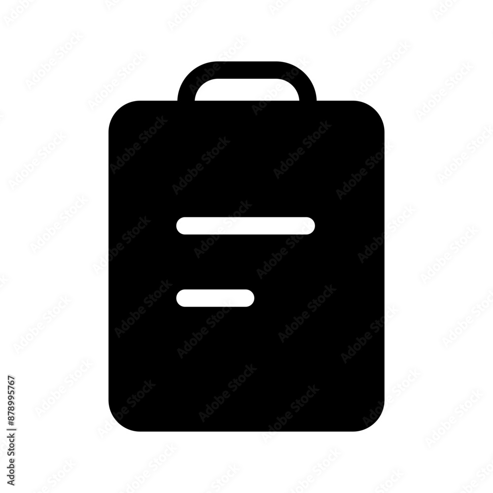 Clipboard Icon Vector Symbol Design Illustration
