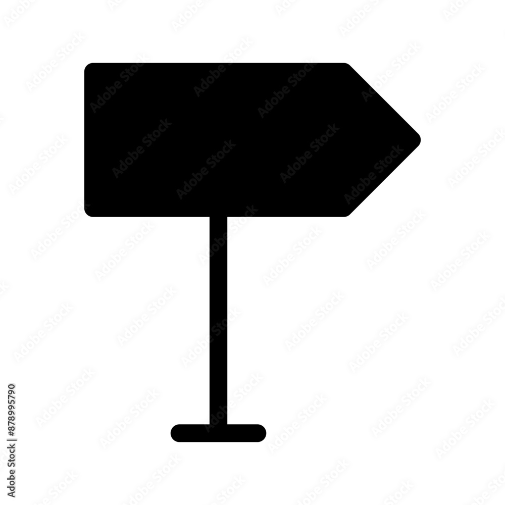 Sign Post Icon Vector Symbol Design Illustration Sign Post Icon Vector Symbol Design Illustration