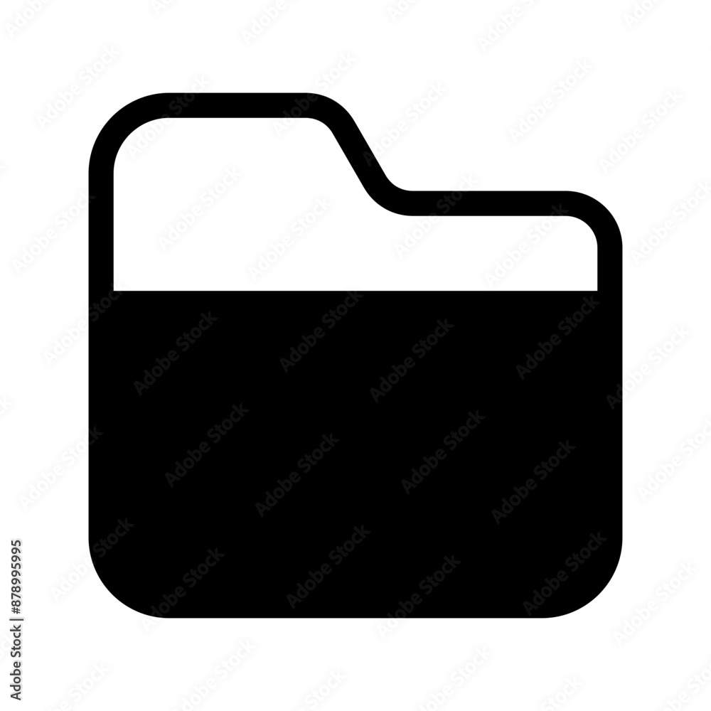 Folder Icon Vector Symbol Design Illustration Folder Icon Vector Symbol Design Illustration