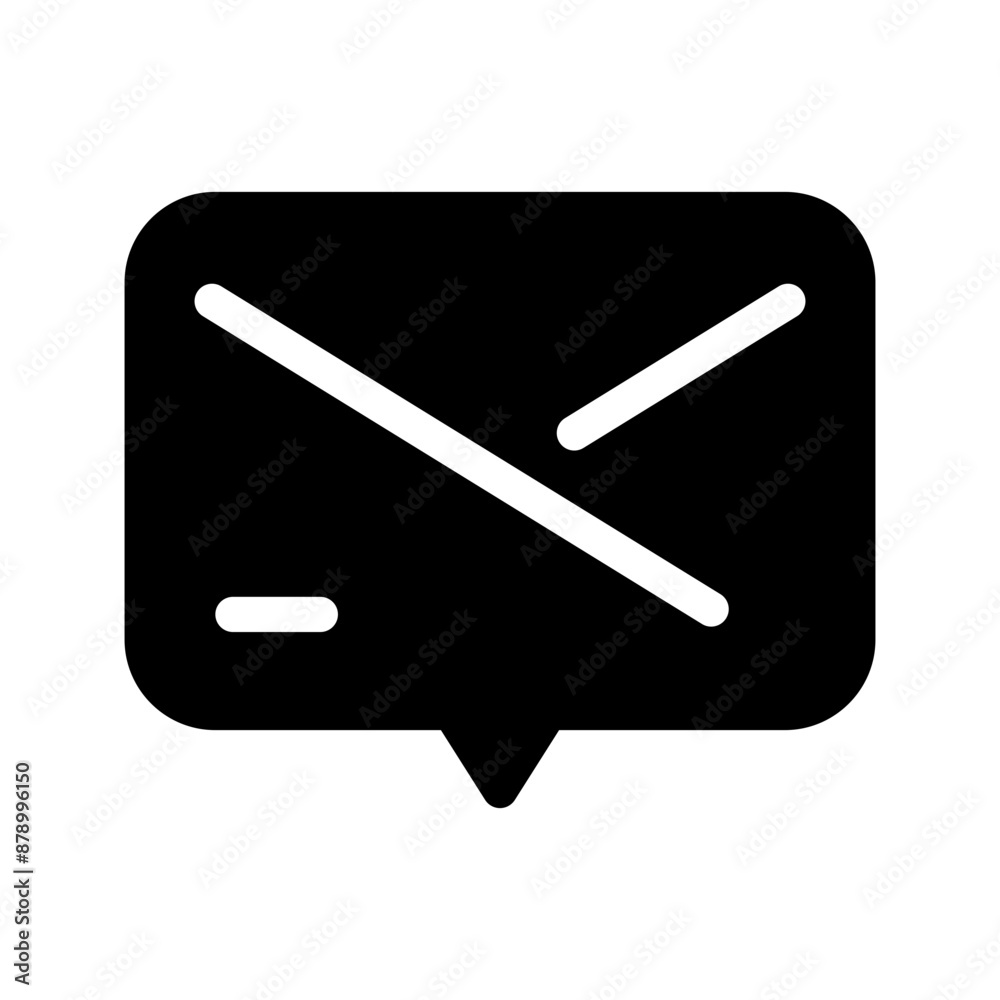Message Icon Vector Symbol Design Illustration Message Icon Vector Symbol Design Illustration
